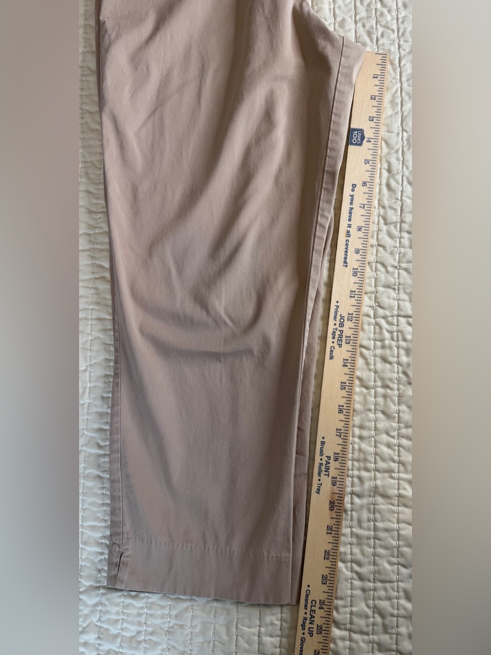 Talbots Signature Taupe Trousers Minimalist Quiet Luxury Workwear Chic Size 10 - Picture 2 of 5